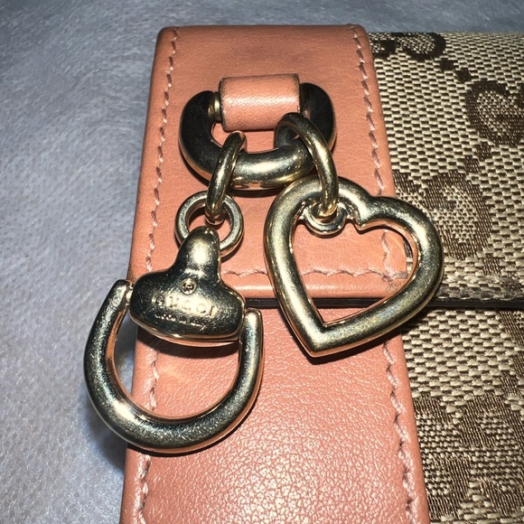 Gucci Canvas Guccisima Continental Wallet - Pink and Tan
PREOWNED/USED - Picture 3 of 7